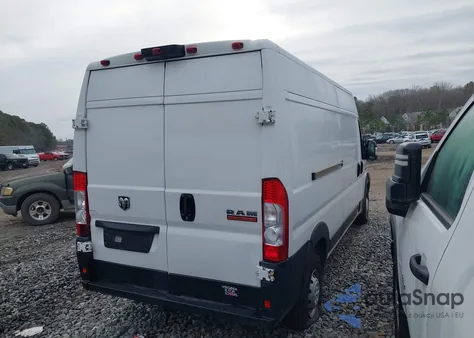 2020 Ram Promaster 2500 High Roof 159 Wb from USA, damaged, VIN 3C6TRVDGXLE121919